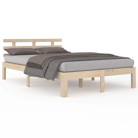 Vidaxl bedframe massief hout 120x190 cm