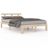 Vidaxl bedframe zonder matras massief hout 200x200 cm