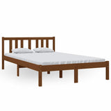 Vidaxl bedframe massief hout honingbruin 120x200 cm