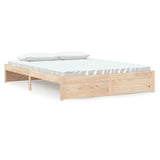 Vidaxl bedframe massief hout 150x200 cm