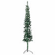 Vidaxl Kunstkerstboom halb mit Standardschmal 120 cm Grün