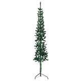 Vidaxl Kunstkerstboom halb mit Standardschmal 150 cm Grün