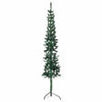 Vidaxl Kunstkerstboom halb mit Standardschmal 180 cm Grün
