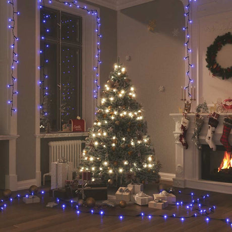 Vidaxl leichte Girlande mit 300 LEDs 30 m PVC Blau