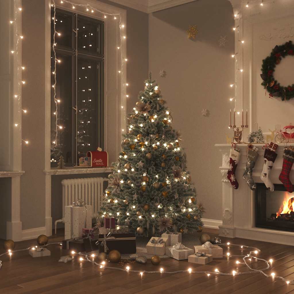 Vidaxx Lichterkette mit 2000 LEDs warmweiß 200 m PVC