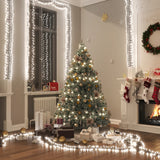 Vidaxl Light Girland Cluster mit 3000 LEDs kalt weiß 60 m PVC