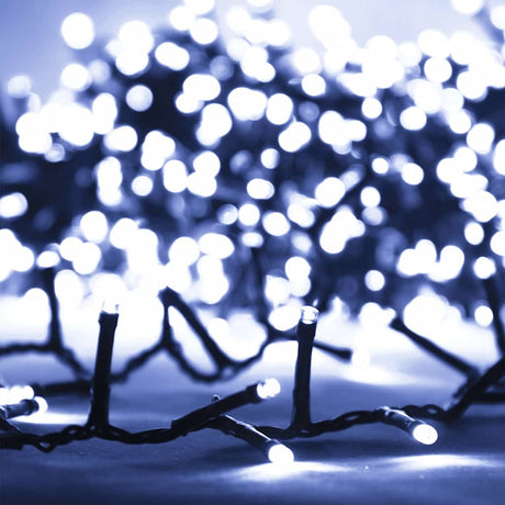 Vidaxl Light Girland Compact mit 400 LEDs 13 m PVC Kalt weiß