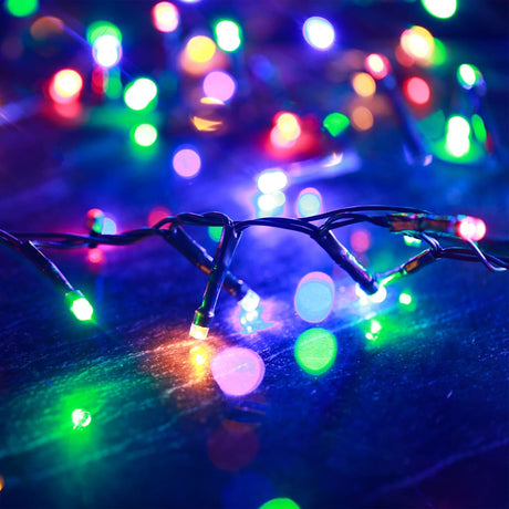 Vidaxl Light Garland Compact mit 2000 LEDs Multi -Colored 45 m PVC