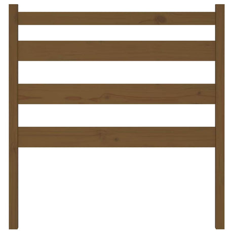 Vidaxl hoofdbord 81x4x100 cm massief grenenhout honingbruin