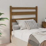 Vidaxl hoofdbord 96x4x100 cm massief grenenhout honingbruin