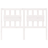 Vidaxl hoofdbord 140,5x4x100 cm massief grenenhout wit