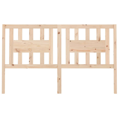 Vidaxl hoofdbord 141x4x100 cm massief grenenhout