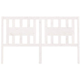 Vidaxl hoofdbord 141x4x100 cm massief grenenhout wit