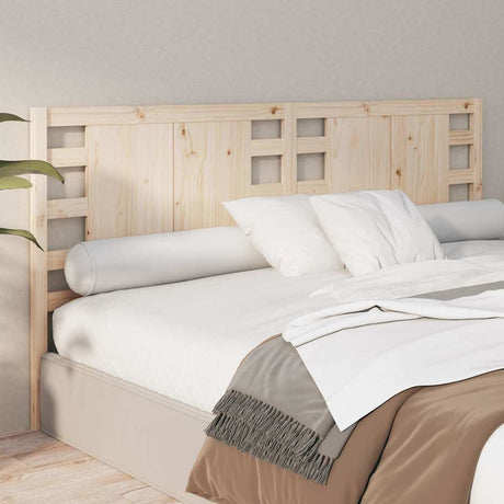 Vidaxl hoofdbord 141x4x100 cm massief grenenhout
