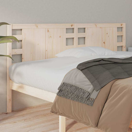 Vidaxl hoofdbord 141x4x100 cm massief grenenhout