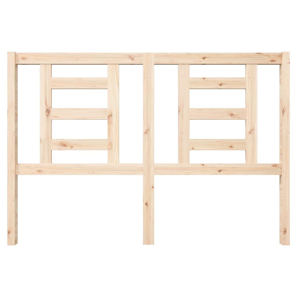 Vidaxl hoofdbord 146x4x100 cm massief grenenhout