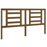 Vidaxl hoofdbord 166x4x100 cm massief grenenhout honingbruin