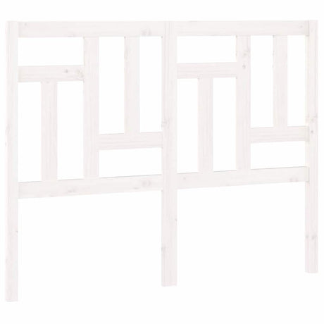 Vidaxl hoofdbord 145,5x4x100 cm massief grenenhout wit