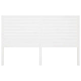 Vidaxl hoofdbord 141x4x100 cm massief grenenhout wit