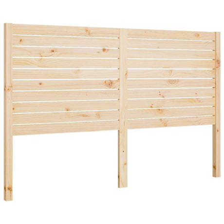 Vidaxl hoofdbord 186x4x100 cm massief grenenhout