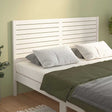 Vidaxl hoofdbord 206x4x100 cm massief grenenhout wit