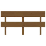 Vidaxl hoofdbord 154x3x81 cm massief grenenhout honingbruin