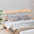 Vidaxl hoofdbord 204x3x81 cm massief grenenhout
