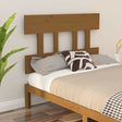 Vidaxl hoofdbord 103,5x3x81 cm massief grenenhout honingbruin