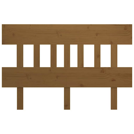 Vidaxl hoofdbord 183,5x3x81 cm massief grenenhout honingbruin