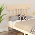Vidaxl hoofdbord 203,5x3x81 cm massief grenenhout
