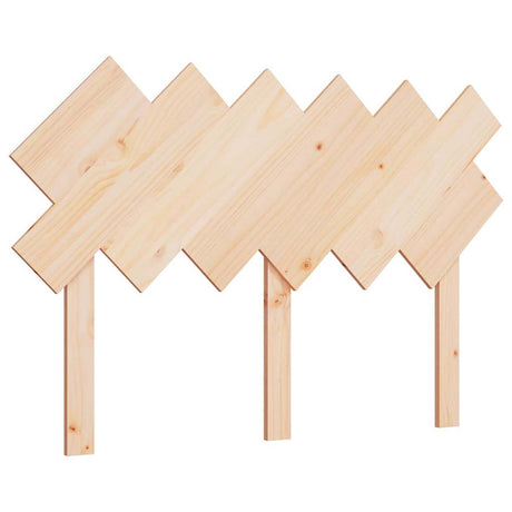 Vidaxl hoofdbord 132x3x81 cm massief grenenhout