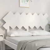 Vidaxl hoofdbord 151,5x3x81 cm massief grenenhout wit