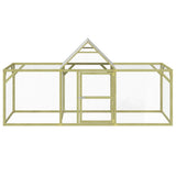 VIDAXL -Hühner Coop 300x100x150 cm imprägnierte feste Kiefer