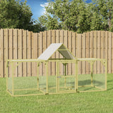 VIDAXL -Hühner Coop 300x100x150 cm imprägnierte feste Kiefer