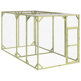 VIDAXL -Hühner Coop 200x400x200 cm imprägnierte Festkiefer