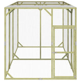 VIDAXL -Hühner Coop 200x400x200 cm imprägnierte Festkiefer