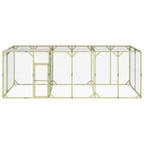 VIDAXL -Hühner Coop 600x300x200 cm imprägnierte feste Kiefer