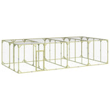 VIDAXL -Hühner Coop 800x400x200 cm imprägnierte feste Kiefer