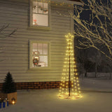 Vidaxx Kegel-Weihnachtsbaum 108 LEDs 70x180 cm warmweiß