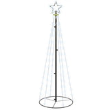 Vidaxl KegelKERSTBOOM 108 LEDs 70x180 cm kaltes Weiß