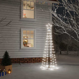 Vidaxl KegelKERSTBOOM 108 LEDs 70x180 cm kaltes Weiß