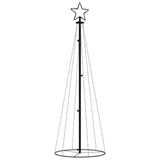 VIDAXL KegelKERSTBOOM 108 LEDs 70x180 cm Multi -Colored