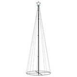 Vidaxl KegelKERSTBOOM 310 LEDs 100x300 cm kalt weiß