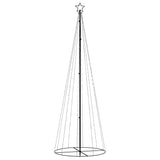 Vidaxl KegelKERSTBOOM 310 LEDs 100x300 cm Blau