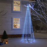 Vidaxl KegelKERSTBOOM 310 LEDs 100x300 cm Blau