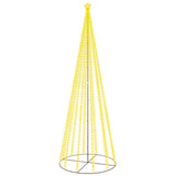 Vidaxl KegelKERSTBOOM 732 LEDs warmes Weiß 160 x 500 cm