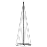 Vidaxl KegelKERSTBOOM 732 LEDs warmes Weiß 160 x 500 cm