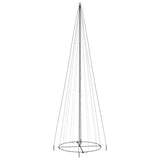 Vidaxl KegelKERSTBOOM 1134 LEDs warmes Weiß 230x800 cm