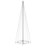 Vidaxl KegelKERSTBOOM 1134 LEDs Kalt weiß 230x800 cm