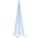Vidaxl KegelKERSTBOOM 1134 LEDs Blau 230x800 cm